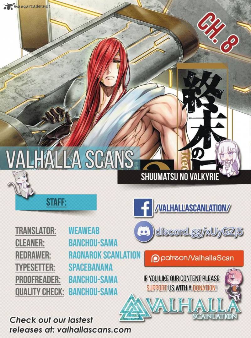 Record Of Ragnarok Chapter 8 page 1