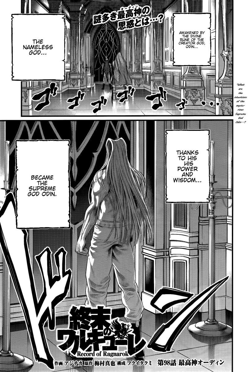 Record Of Ragnarok Capitulo 98 page 2